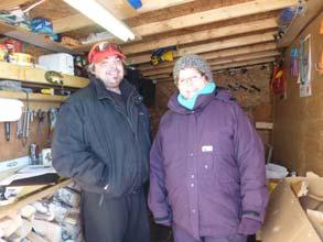 Beverly Anderson (Summer Village of Norglenwold) 91 huts visited; 11 fishermen signed