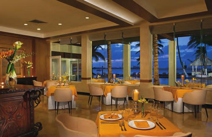 you wish at our nine gourmet venues. No reservations or gratuities are required.