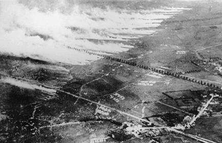 High-flying German zeppelins terrorized cities.