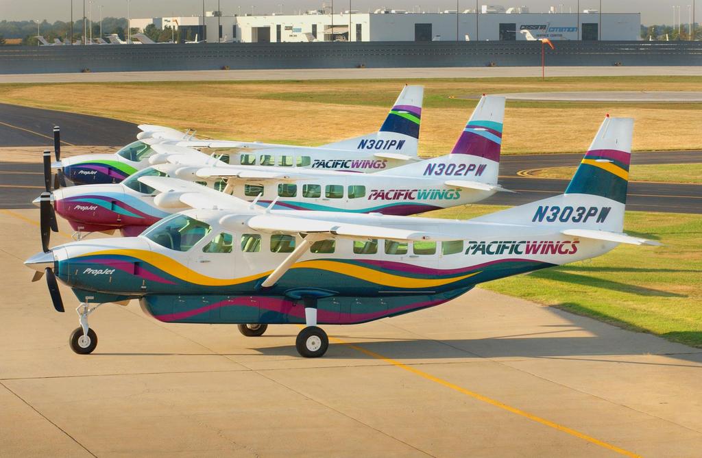 The Green Solution Saving taxpayer dollars, conserving natural resources and reducing carbon emissions through elimination of waste Efficient, factory new commuter aircraft, scaled to rural