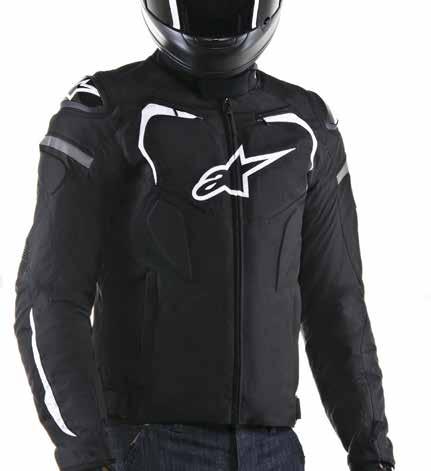 T-GP PRO TEXTILE JACKET SPORT RIDING / SIZE: S-4XL Multifabric shell construction Removable CE-certified Bio-Air shoulders and elbow protectors Dynamic Friction Shield (DFS) external dual density TPU