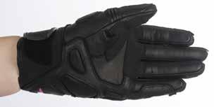 STELLA BAIKA LEATHER GLOVE WOMEN S ROAD RIDING / SIZE: XS-XL Optimized for a women s performance fit Constructed from supple and durable full-grain leather Strategically placed perforated leather