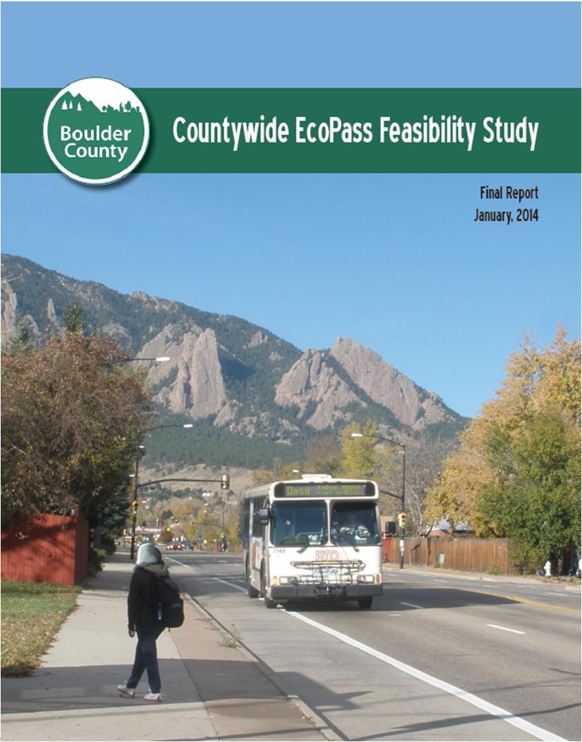 Boulder County Communitywide Pass 2015-2016 Initiative Increasingly difficult to sign up new
