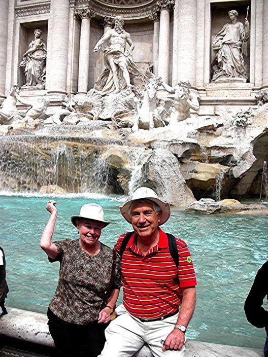 We had tossed some coins in two years ago on our first trip to Rome and it seemed to be working. The Fountain is a popular tourist attraction and there were plenty of people there.