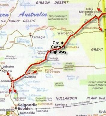 Permits required for Great Central Road (Outback Way) Laverton to/from the WA Border Usually instant* Complete an Online application through the Department of Aboriginal Affairs (DAA) This permit
