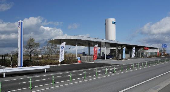 forklift Hydrogen station at Kansai int l airport Nation s