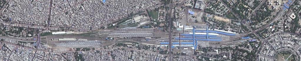 PHYSICAL CHARACTERISTICS - NDLS PHYSICAL PROFILE The Railway Land Area of 86 Ha. Railway Station Area of 41.1 Ha which is 48% of total Railway Land. Railway Station Area except Yard Area is 24.