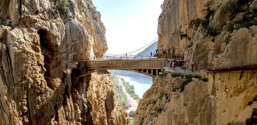 "El Caminito del Rey" (The King's Little Pathway) obtains the Plaque for Merit in Tourism for up-and-coming destinations El Caminito del Rey wins the three most important heritage awards in the EU at