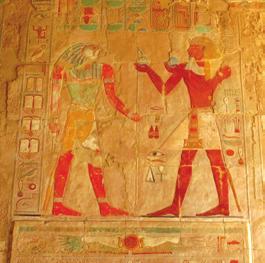 AIR LAND CRUISE GIZA SAQQARA CAIRO Nile River EGYPT Red Sea DENDERA VALLEY of the KINGS EDFU KOM OMBO LUXOR ASWAN ABU SIMBEL fresco at temple of hatshepsut Itinerary home / cairo, egypt Thursday &