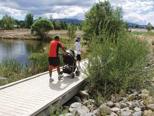 The Washoe County park also has several trails: the Arboretum Trails, Evans Creek Trail, Nature Trail, Pasture Loop Trail and South Park Loop Trail.