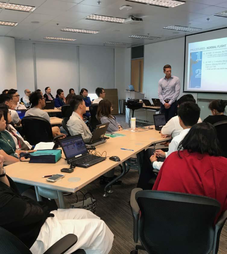 26 TRAINING & TRIALS A-CDM = changes in procedures = impact on the airlines, ground handlers, ANSP, and the airport operator At Hong Kong the approach was: Workshops