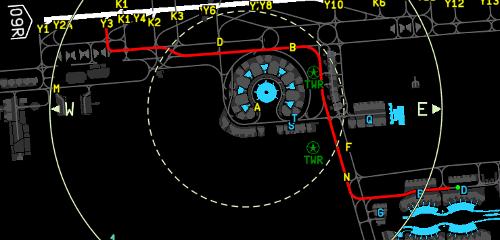 Wait for evt Follow the ATC consigns and answer when necessary When arrived on the parking, end of scenario. 4.