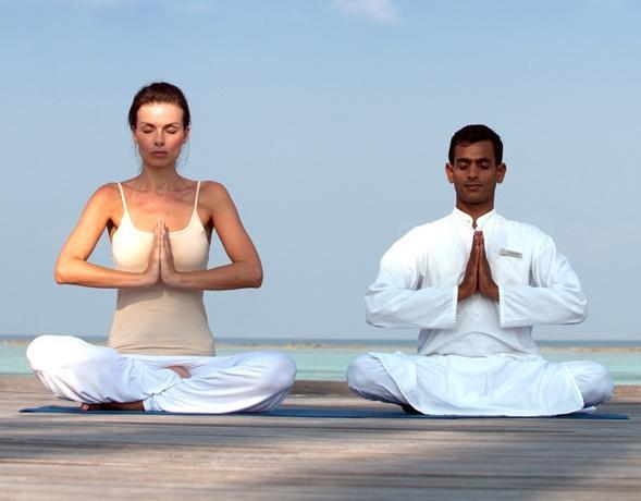 Yoga The Island Spa includes a rooftop Yoga Pavilion, where the Resort s Yogi guides beginners