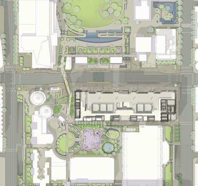 open space excluding sidewalks 39,100sf Portion dedicated for children s