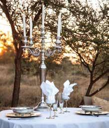 Wedding ceremony in a dry riverbed in the heart of the bushveld. Local flowers of your choice.