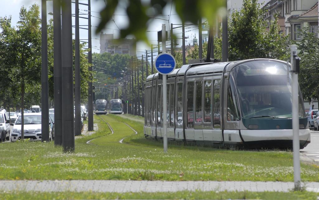 The tram network of the Urban Community of Strasbourg is the biggest in France with 7
