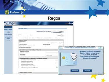Korišetenje e-regos servisa SAVJET: NAGLASITI: Projekt e-regos (Središnji registar osiguranika) u sklopu servisa HITRO.