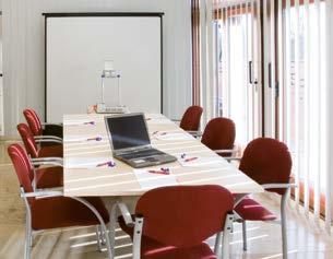 At a glance Successful conferences Representative conference rooms are available for nearly every kind of event.