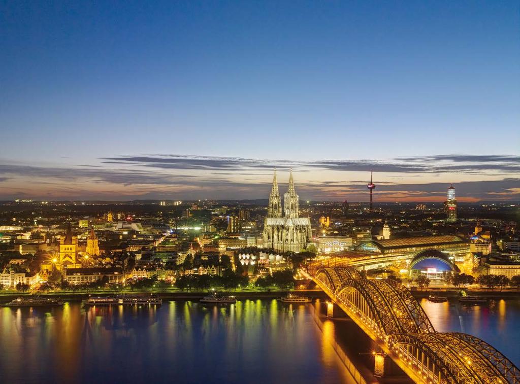 RIGHT IN THE HEART OF EUROPE! THE PERFECT BUSINESS LOCATION: SITUATED RIGHT IN THE HEART OF EUROPE, SOME OF THE MOST IMPORTANT LEADING INTERNATIONAL FAIRS ARE AT HOME IN COLOGNE.