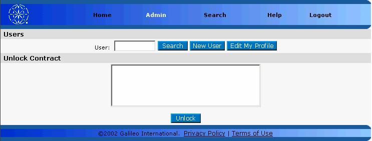 Module 2: Main Menu Functions Admin The information appearing on the Admin page varies, depending upon if you are a Site Admin or User.