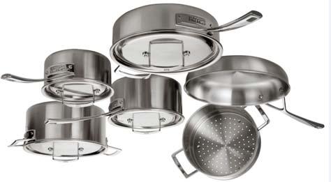 NEW ZWILLING AURORA COOKWARE ZWILLING Aurora s timeless design and world-class performance make this 5-ply
