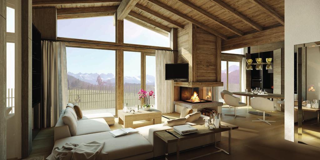 Nothing feels better than timber The design line LODGE combines classic elegance with a touch of Tyrolean tradition.