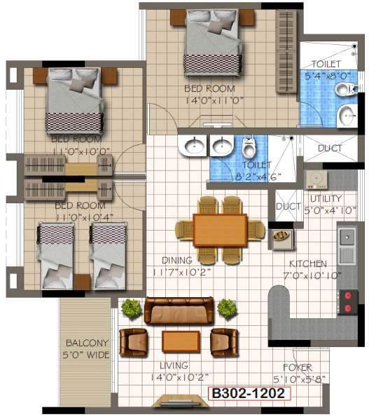 Back TYPICAL 2nd -12th FLOOR PLAN