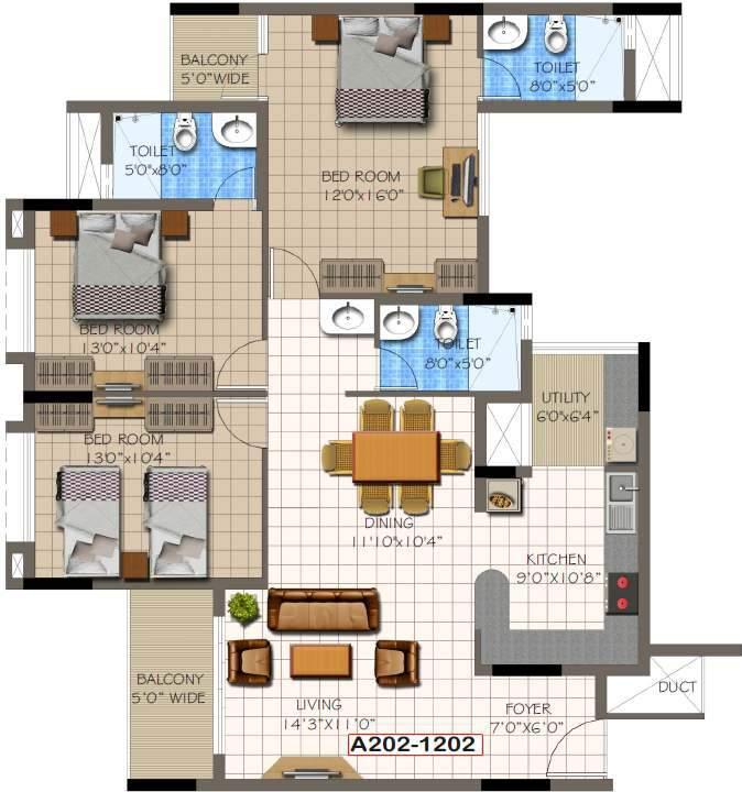 Back TYPICAL 2nd -12th FLOOR PLAN