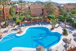 MUTHU GRANGEFIELD OASIS CLUB Costa del Sol, Spain Superbly situated next to Mirafl ores and Calanova Golf Courses, on the Southern Spain's sun-kissed Costa del Sol, Muthu Grangefi eld Oasis Club
