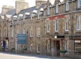 MUTHU ROYAL THURSO HOTEL Thurso, Scotland The Royal Thurso Hotel is one of the best-equipped hotels on the North Coast of Scotland.