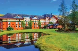 MUTHU BEN DORAN HOTEL Tyndrum, Scotland The Muthu Ben Doran with its own seven-acre garden sheltered by surrounding mountains is a mere 10 minutes from the village of Tyndrum on the northern edge of