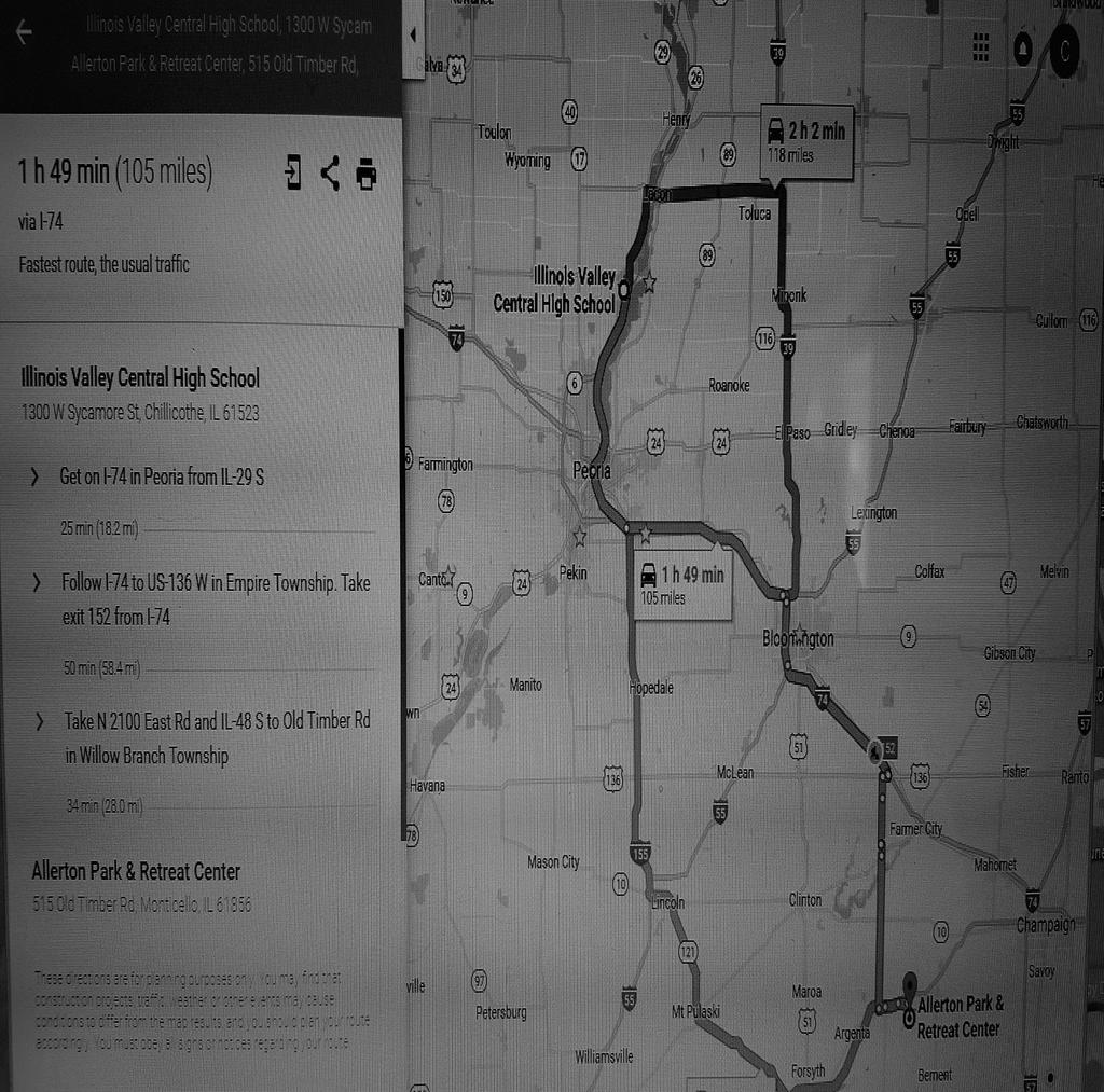 Band Camp Directions Allerton Park and Retreat