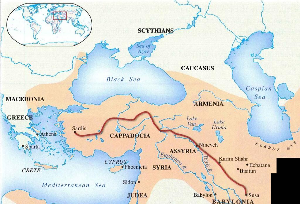 The new empire was the clearest successor to the great Mesopotamian states of the past, but it was far larger (Map 5.1). The Iranians advanced iron technology in the Middle East.