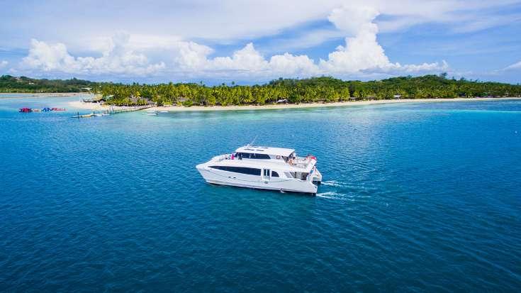 Malolo Cat Boat Transfers Malolo Cat Exclusively serving Lomani Island Resort, Plantation Island Resort & Musket Cove Resort.