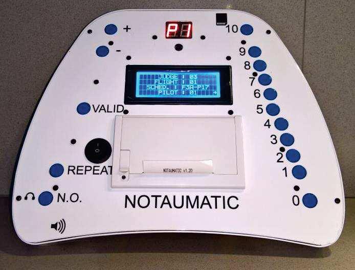 SCORING SYSTEM The Organization of WC F3A 2017, has decided to use NOTAUMATIC as an official scoring system.