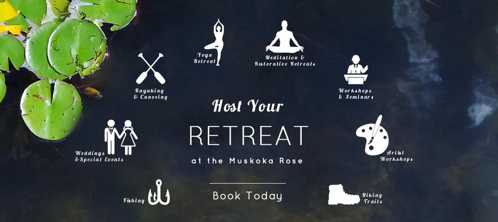 The Muskoka Rose Guest House & Retreat s stunningy beautifu and serene