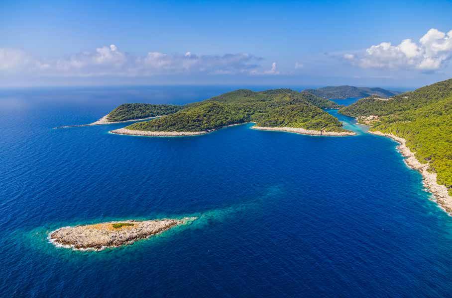 Šipan Island is the perfect base for those looking to explore neighbouring islands and the rest of the Dubrovnik area.