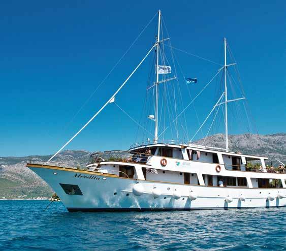 Highlights of the itinerary include visiting Croatia s greenest island Mljet with its stunning National Park as well as spending time in some of Croatia s most famous islands.