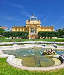 DAY 2 THURSDAY / ZAGREB - BLED: Sightseeing tour of Zagreb, visiting the fortified Upper Town, the historical centre, St Mark s church, Zagreb s Cathedral and the Croatian National Theatre.