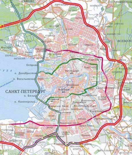 1. Western edge of Vasilievsky Island, Saint-Petersburg 2. Vicinity to the historical centre and main city attractions Ring Road WHSD 3.