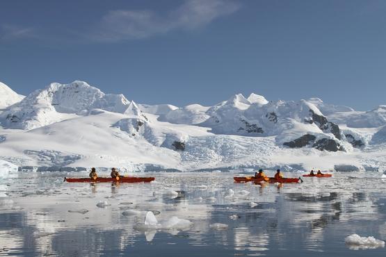 Sea Kayak Club Kayaking fee for Arctic cruises 2017: 595 USD The islands and fjords of the High Arctic closely guard some of the world s most unique and magical sea kayaking opportunities.