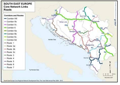 vidljivo je da željeznički koridor Xa (Zagreb Krapina Maribor), koji bi omogućio efikasno željezničko proširenje TEN-T mreže na jugoistok Europe i Jadran nije uvršten u osnovnu željezničku mrežu, dok
