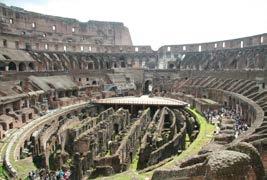 PETER S, COLOSSEUM Sightseeing in ROME today starts with an inside visit to ST. PETER S SQUARE and BASILICA.