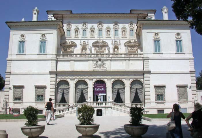 Borghese Villa and Museum Tuesday, October 7th - 9.30 am The Borghese Art Gallery includes twenty rooms across two floors.
