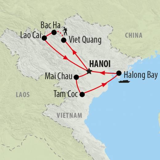 Discover stunning landscapes cycling in Tam Coc, bustling Hanoi and finish off with a night on a traditional junk boat in beautiful Halong Bay.
