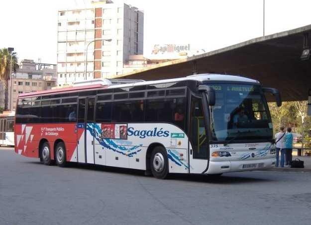 The bus departs from the bus terminal in Girona s Airport.