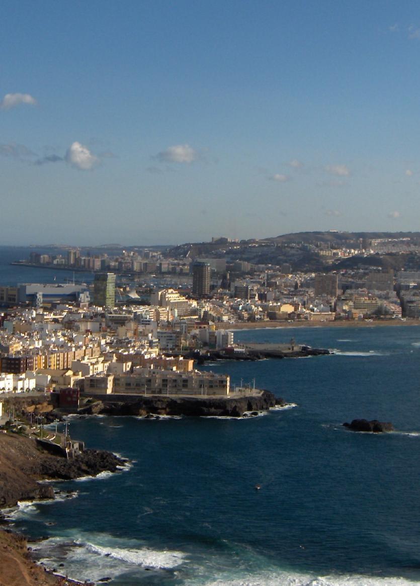 LAS PALMAS, SPAIN Las Palmas de Gran Canaria was founded in 1476 by the Castilian conquerors and conserves part of its historical old town,dating back to the fifteenth century (the districts of