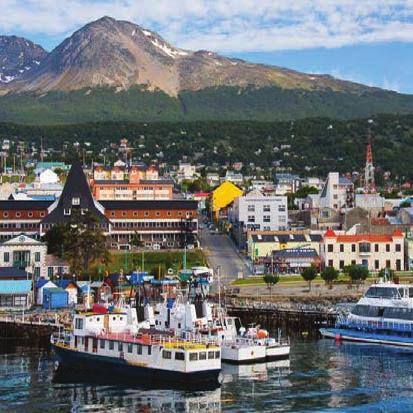 southernmost city in the world, Ushuaia.