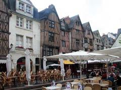 In the afternoon we drive to TOURS, the capital of Touraine, a thriving economic and cultural centre.