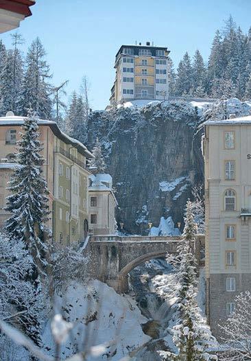 Bad Gastein s famous waterfall in one of the town s most desirable